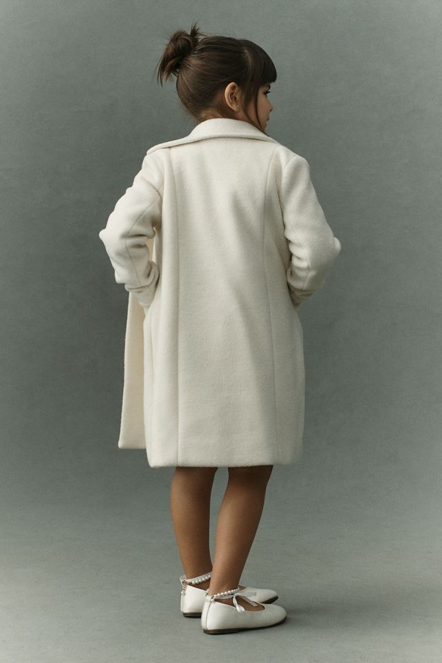 Bardot Junior Leah Wool Blend Flower Girl Coat #1