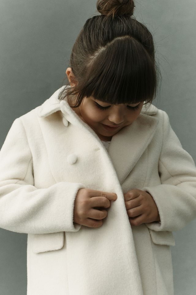 Bardot Junior Leah Wool Blend Flower Girl Coat #4