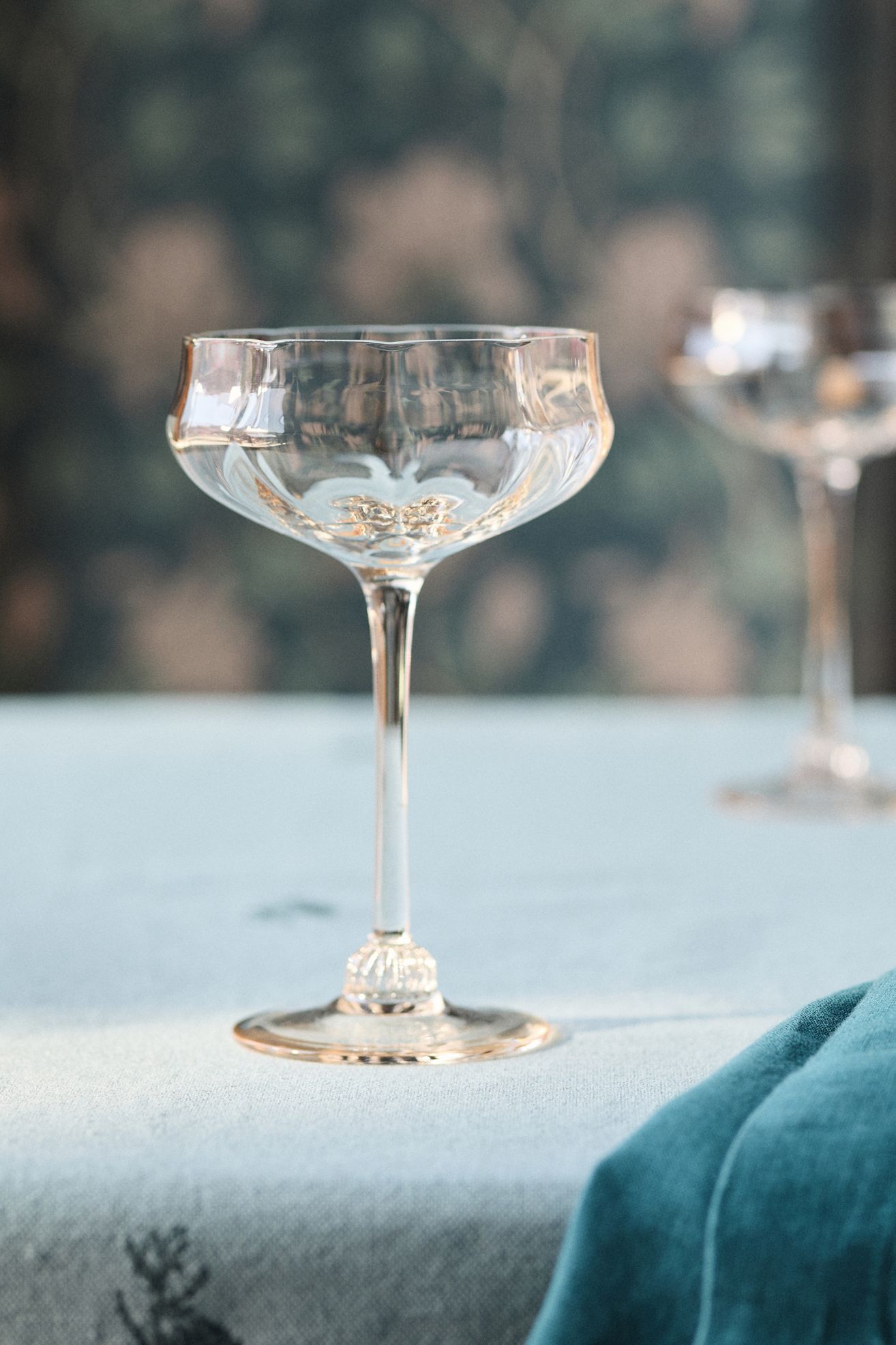 Cybelle Coupe Glasses, Set of 4 - Honey, Set Of 4