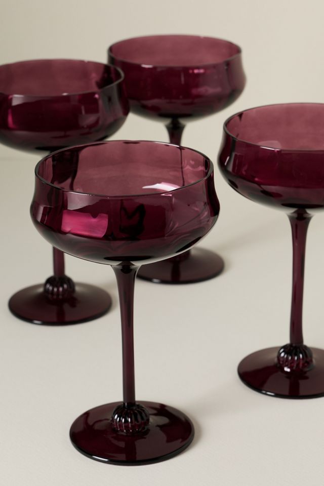 Cybelle Coupe Glasses, Set of 4 #2