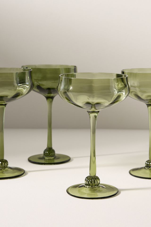 Cybelle Coupe Glasses, Set of 4 #1