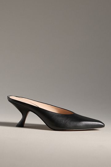 Maeve Block-Heel Mary Jane Mules