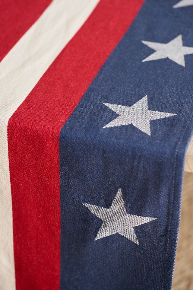 Americana Cotton Runner #1