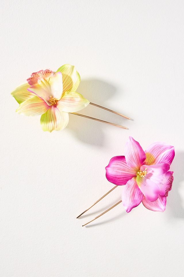 Lotus Flower Hair Pin #1
