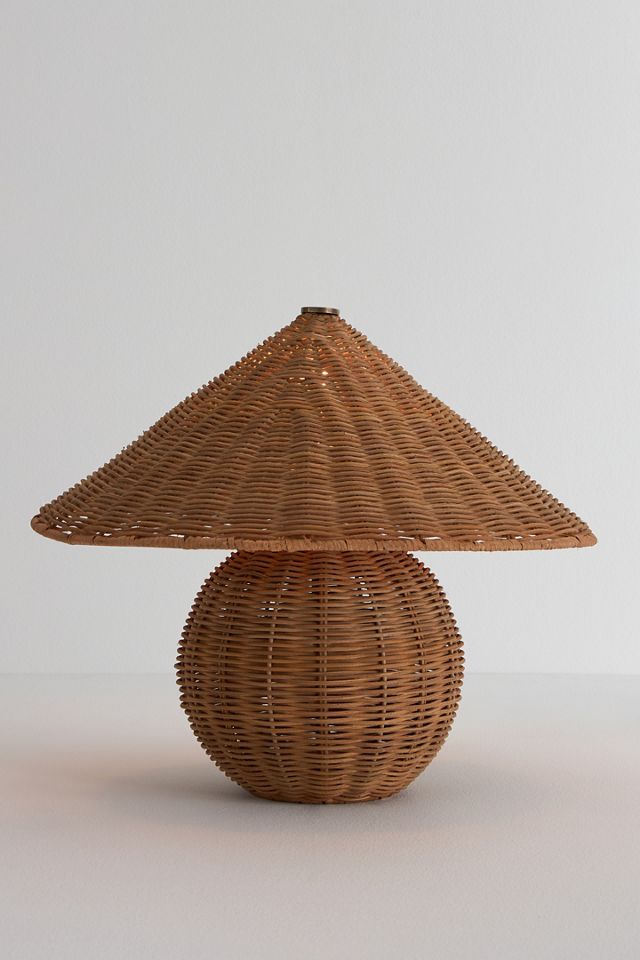 Hanalei Rattan Table Lamp #1