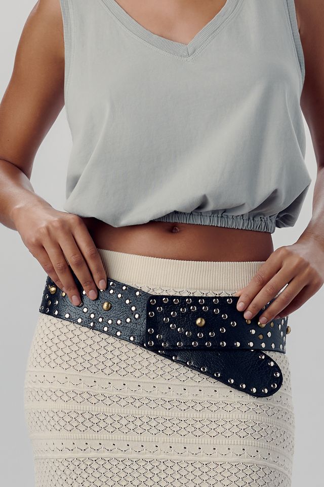 Z & L Superstara Studded Leather Belt #2