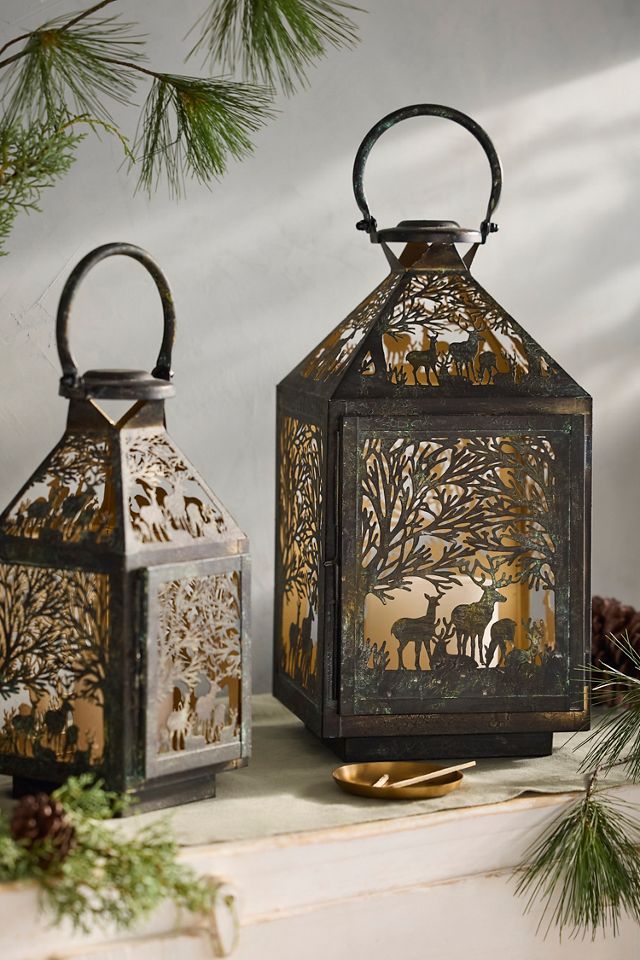 Deer Iron Lantern #2