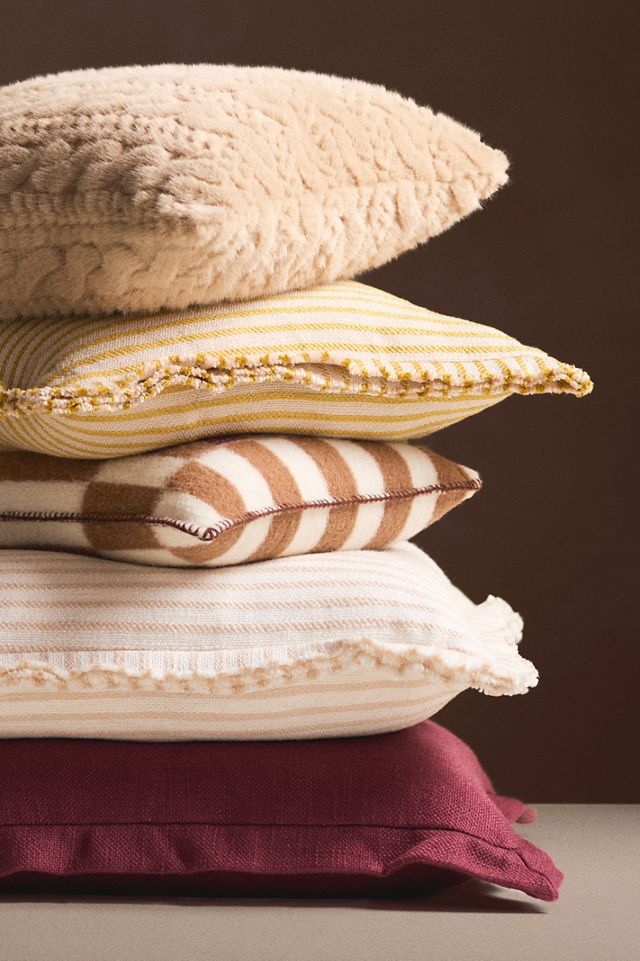 Ingrid Wool Geometric Pattern Pillow Cover #5