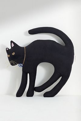 Halloween Embroidered Shaped Pillow