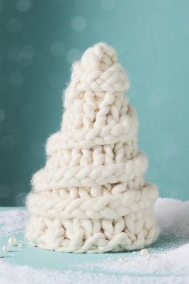 Knit Tabletop Tree