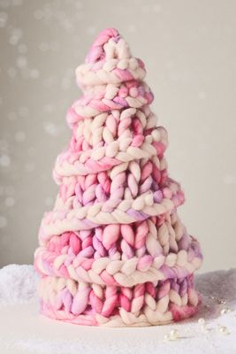 Knit Tabletop Tree