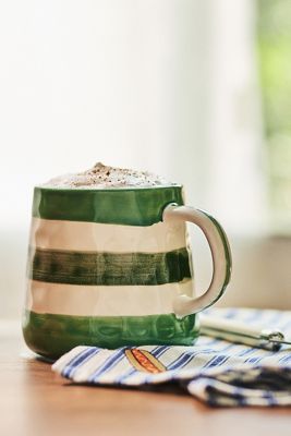 Go Sports! Handpainted Stoneware Mug