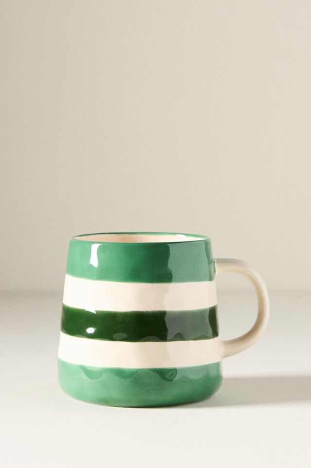Go Sports! Handpainted Stoneware Mug #1