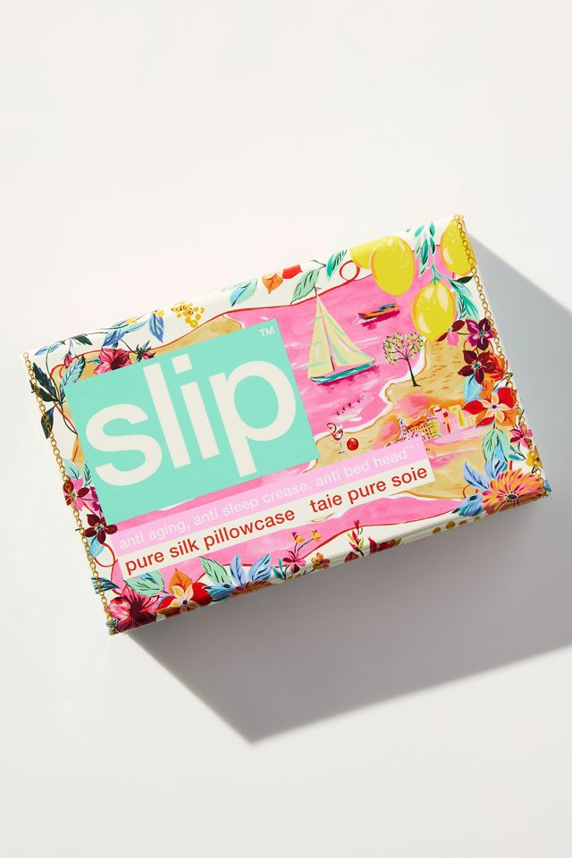 Slip Silk Queen Pillowcase Beach Club #1