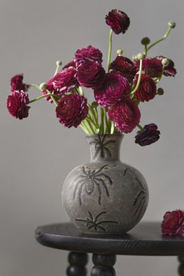Creepy Crawler Ceramic Vase