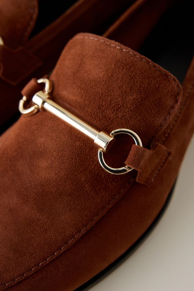 Maeve Slim Leather Loafers #3