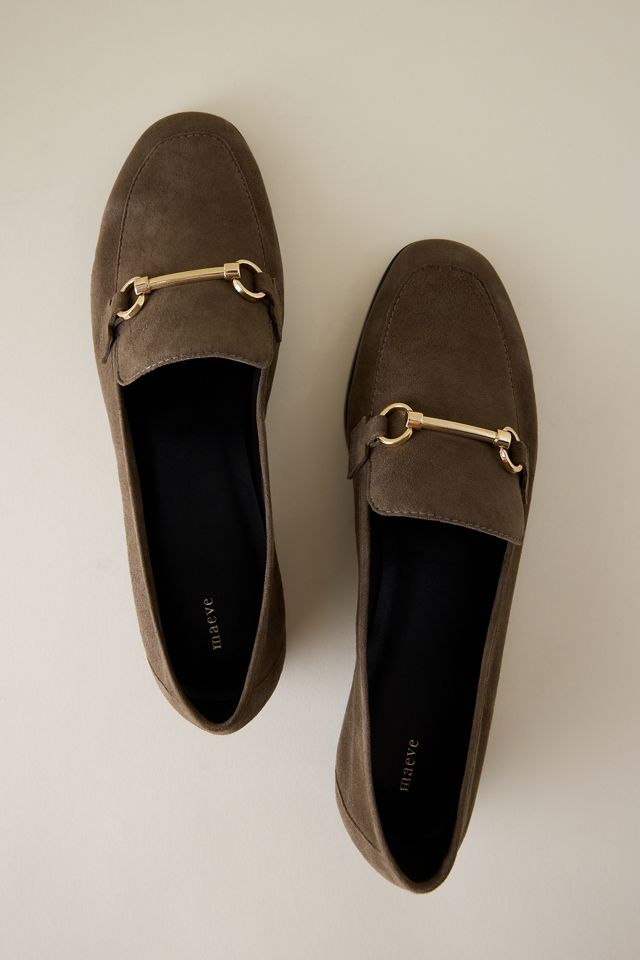 Maeve Slim Leather Loafers #2