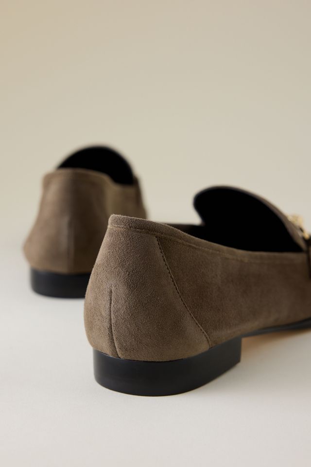 Maeve Slim Leather Loafers #3