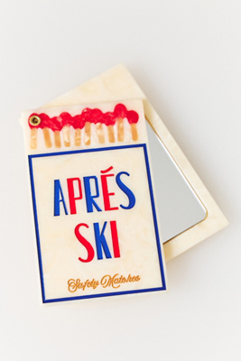 Solar Eclipse Handpainted Compact Mirror In Ivory
