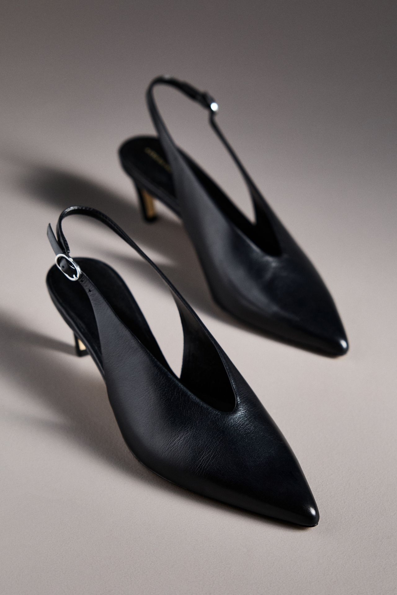 By Anthropologie Pointed-Toe Slingback Pumps
