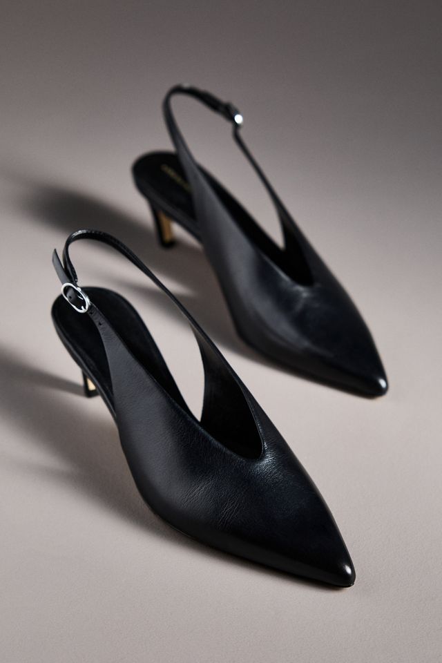 By Anthropologie Pointed-Toe Slingback Pumps #2