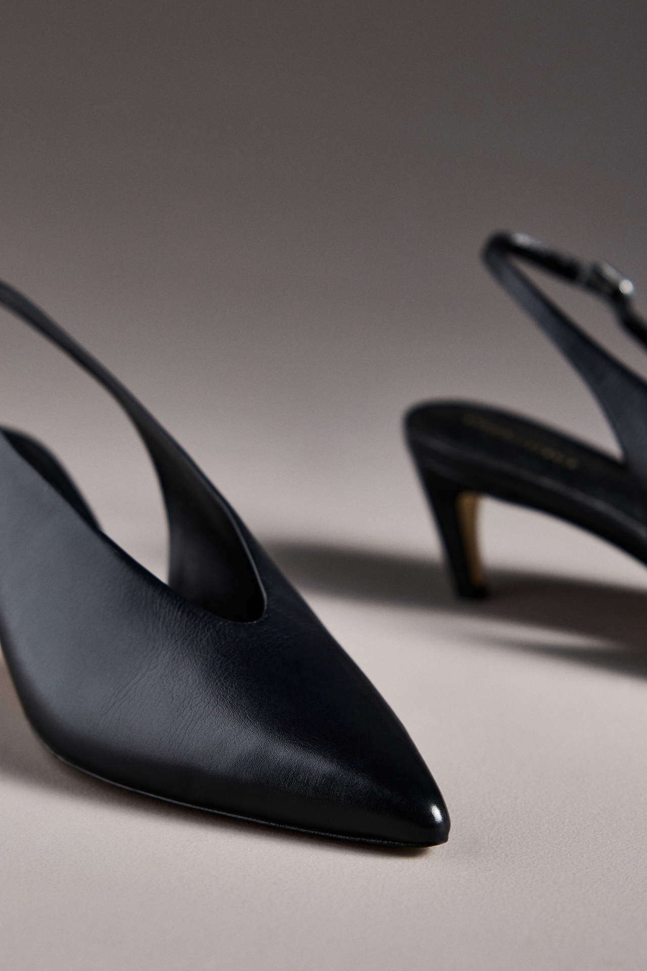 By Anthropologie Pointed-Toe Slingback Pumps