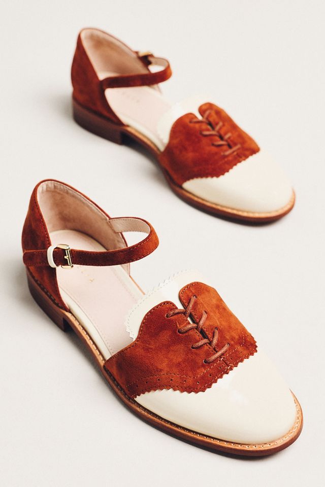 Cecelia New York Lemon Ankle-Strap Flats #1