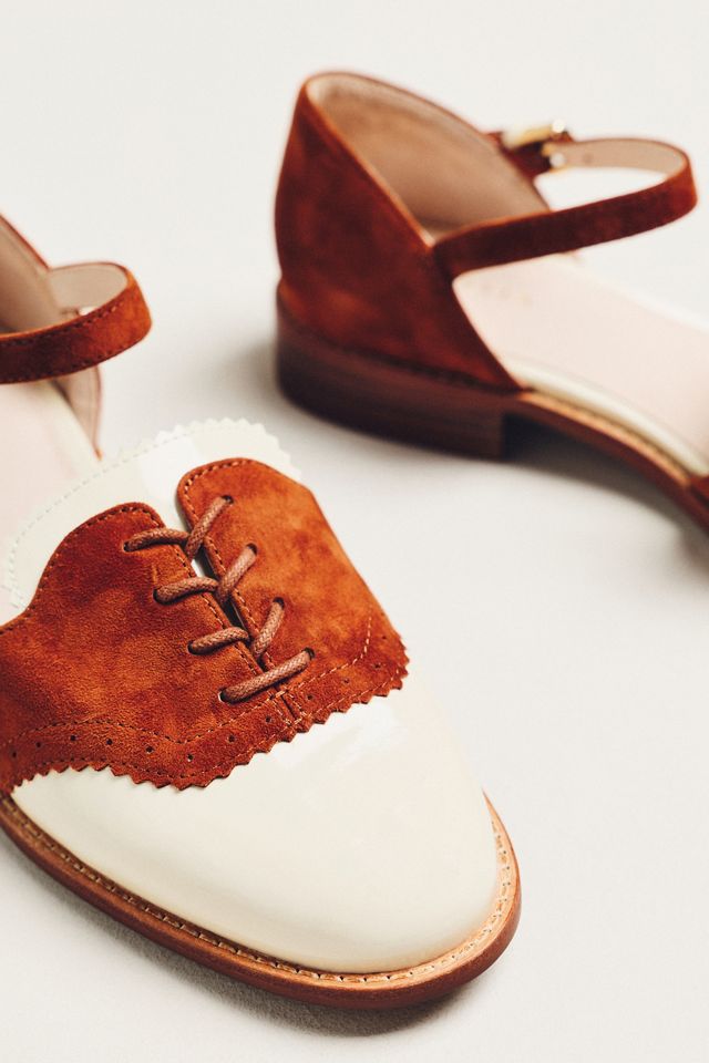 Cecelia New York Lemon Ankle-Strap Flats #2