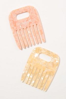 The Hair Edit Mini Untangle & Glide Wide-Tooth Comb Set