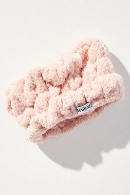 The Hair Edit Hold Back & Glow-up Spa Headband In Pink