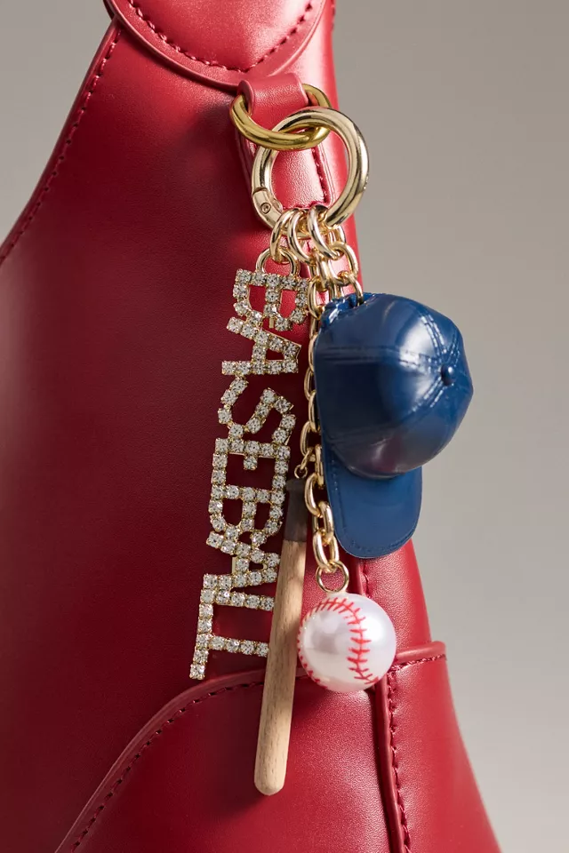 Baseball Bag Charm Anthropologie