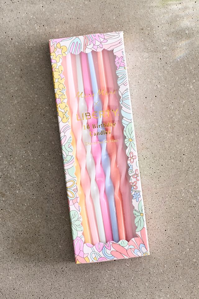 Liberty Spiral Birthday Candles, Set of 16 #2