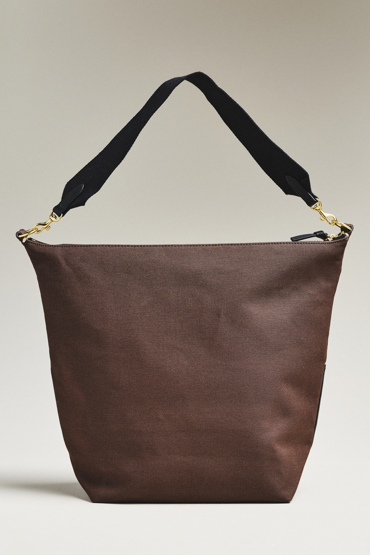 Clare V. Sophie Canvas Leather Tote