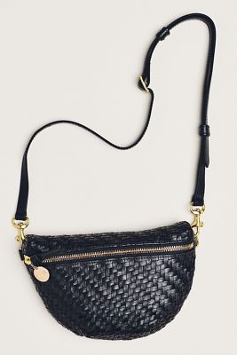 Clare V. Woven Petite Fanny Pack
