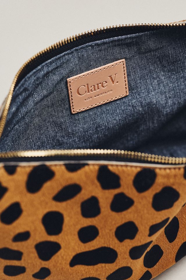 Clare V. Lune Leopard Shoulder Bag #2