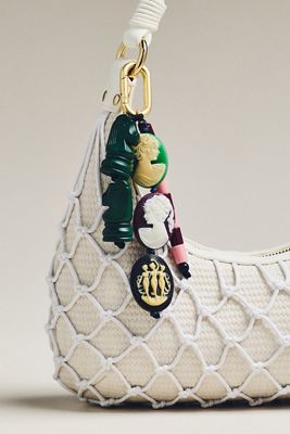 Clare V. Cameo Fob Bag Charm