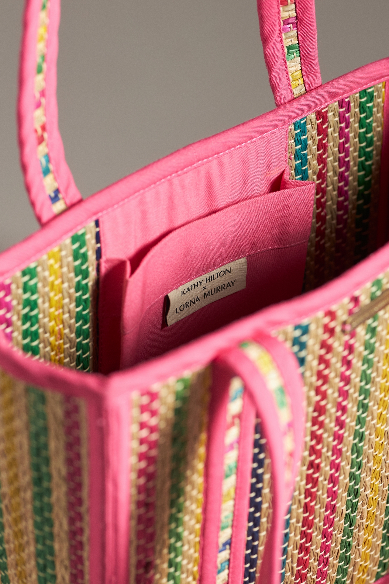 Lorna Murray Mini Raffia Tote