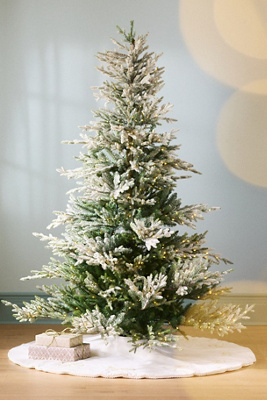 Anthropologie Akoya Tree Skirt In Green
