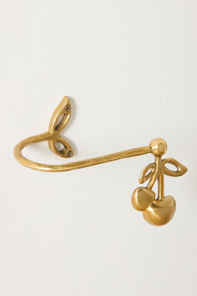 Mon Cheri Cherry Brass Tieback