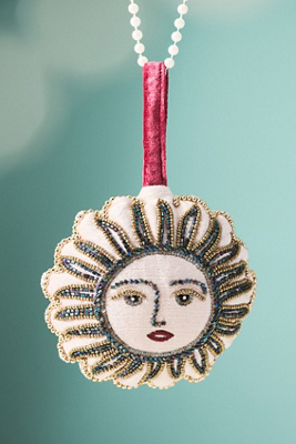 Anthropologie Coretta Sun Ornament In Multi