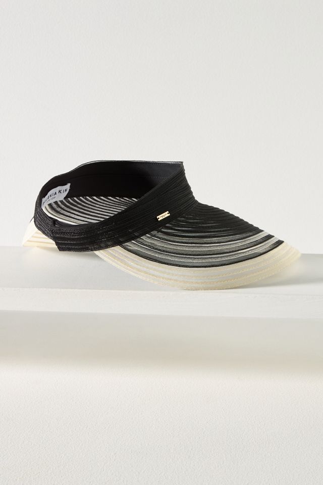 Eugenia Kim Trixie Straw Visor #1