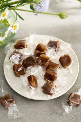 Honey Lavender Caramels