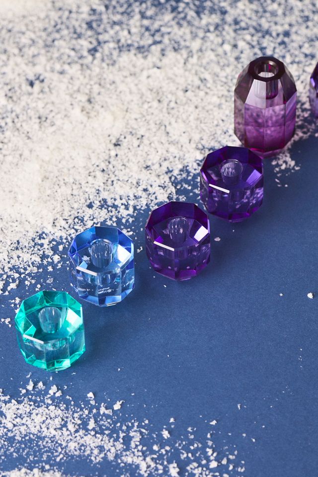 Cut Glass Menorah #1