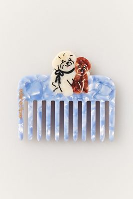 Solar Eclipse Handpainted Pocket Comb