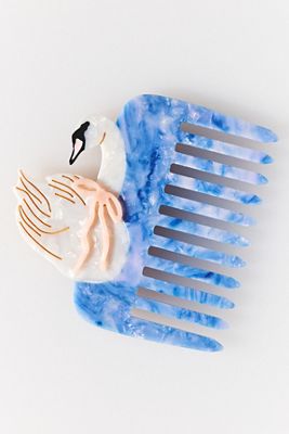 Solar Eclipse Handpainted Pocket Comb