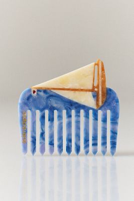 Solar Eclipse Handpainted Pocket Comb
