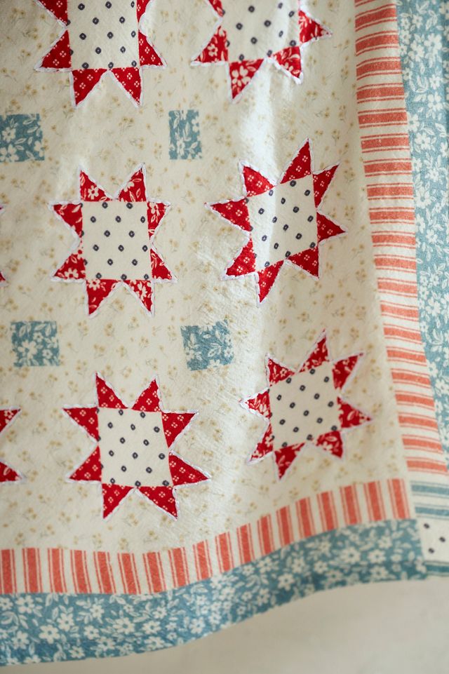 Americana Quilt Cotton Dish Towel #1