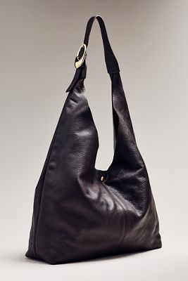 The Love Knot Slouchy Leather Bag: Buckle Edition