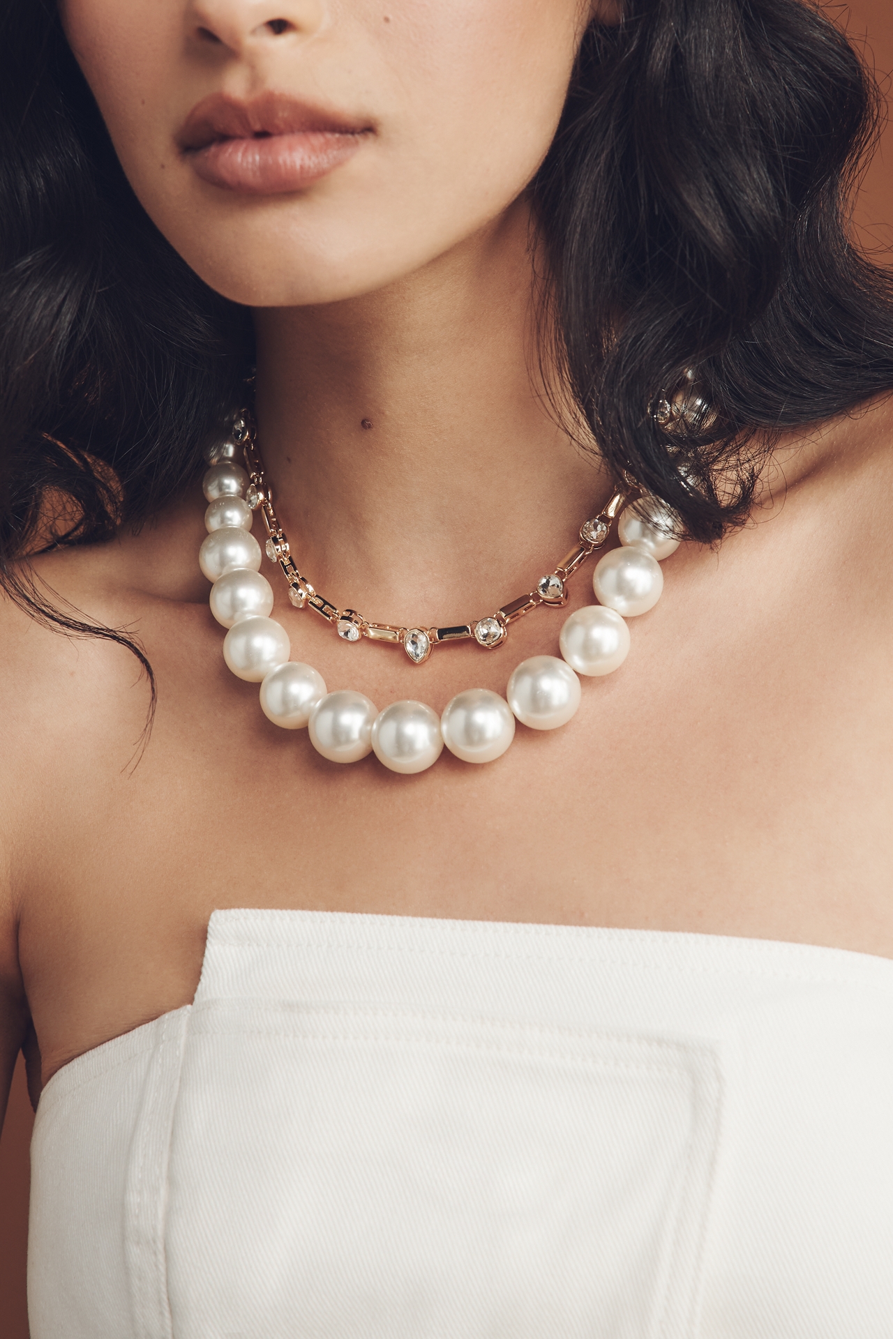 Teardrop Crystal Necklace