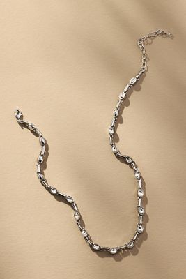 Glass Oval Necklace